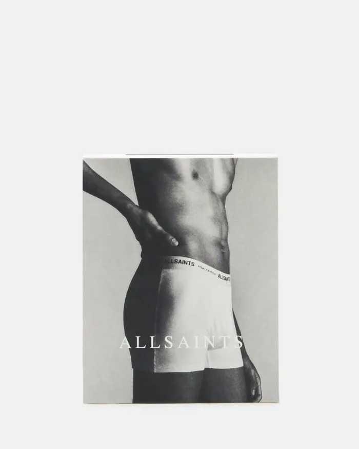 Underground Logo Boxers 3 Pack Blackgry Mrlwht Men AllSaints Accessories
