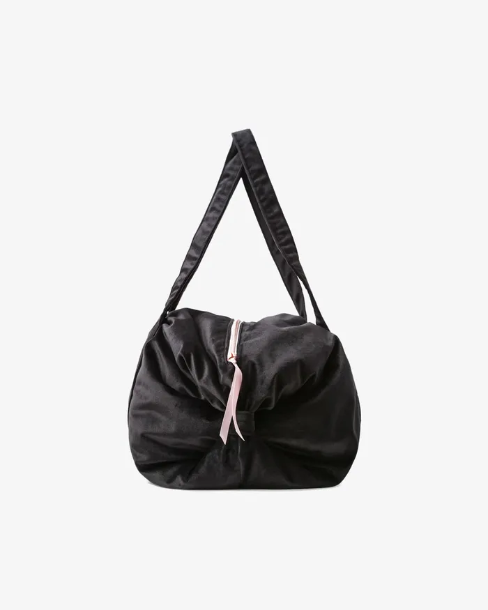 Velvet Duffle Bag Size M Black Women Repetto Dance Bags Velvet Duffle Bag Size M Black Women Repetto Dance Bags