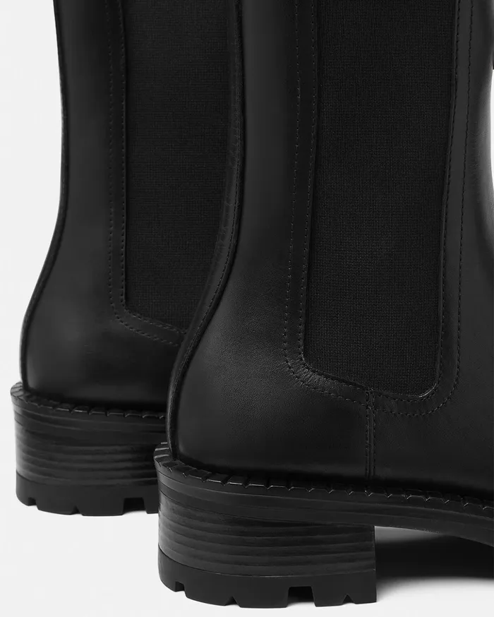 Versace Alia Chelsea Boots Black Women Boots