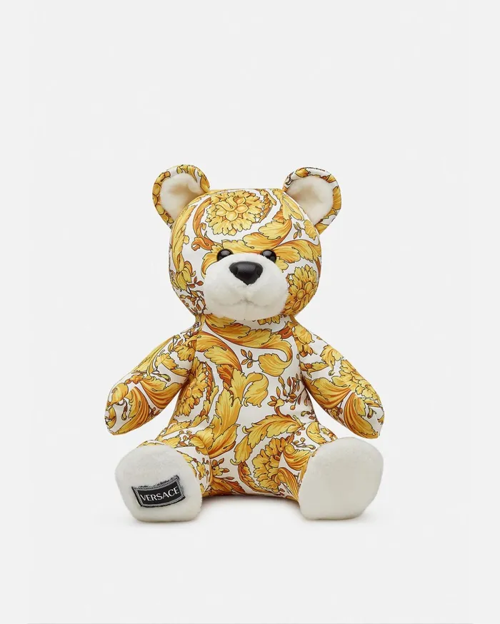 Versace Barocco Baby Teddy Bear Print Children Accessories