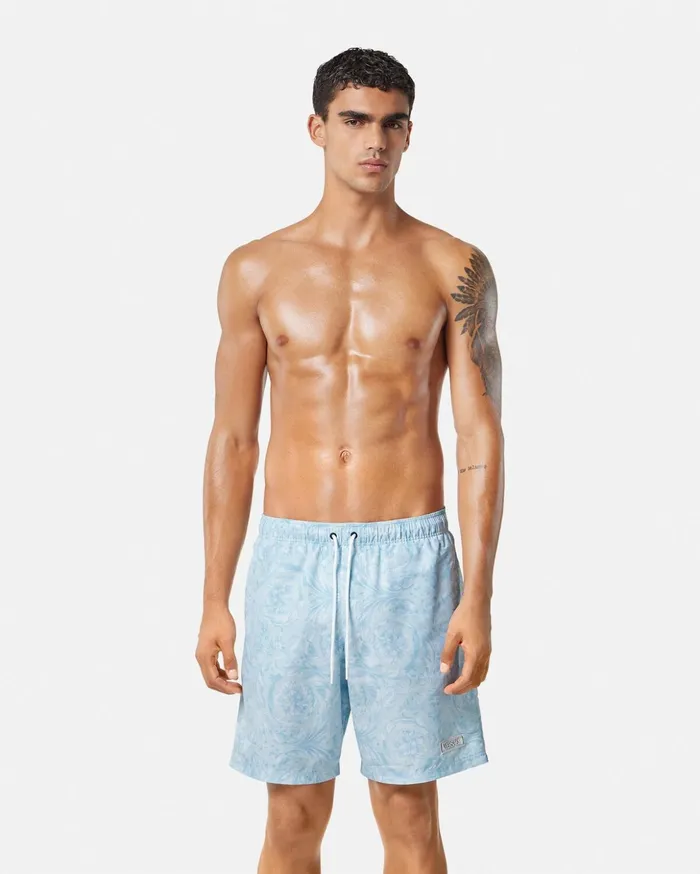 Versace Barocco Boardshorts 5u940 Men Swimsuits