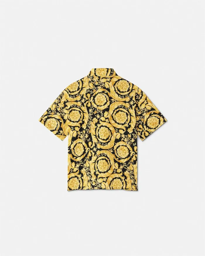 Versace Barocco Kids Shirt Print Children Clothing