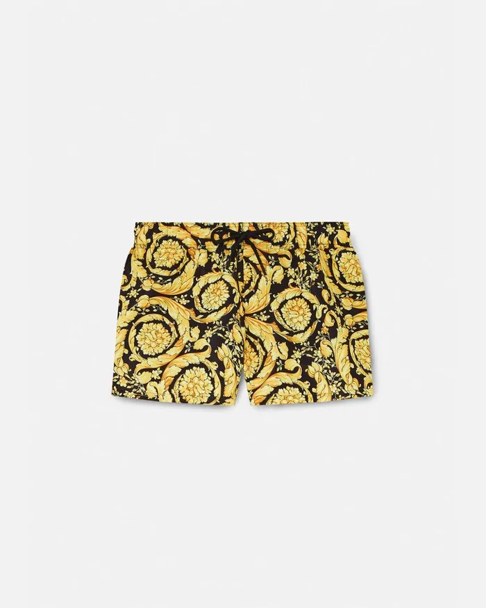 Versace Barocco Swim Shorts Print Women Swimwear
