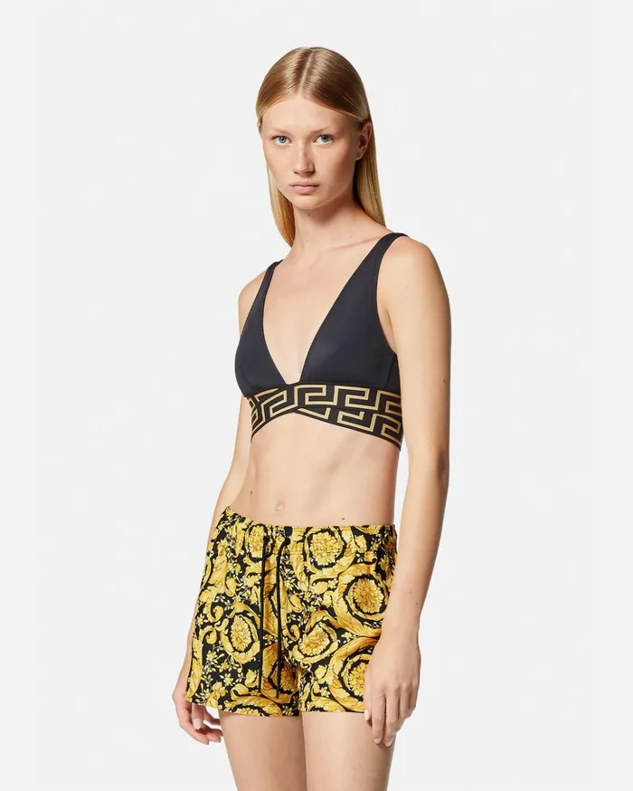 Versace Barocco Swim Shorts Print Women Swimwear