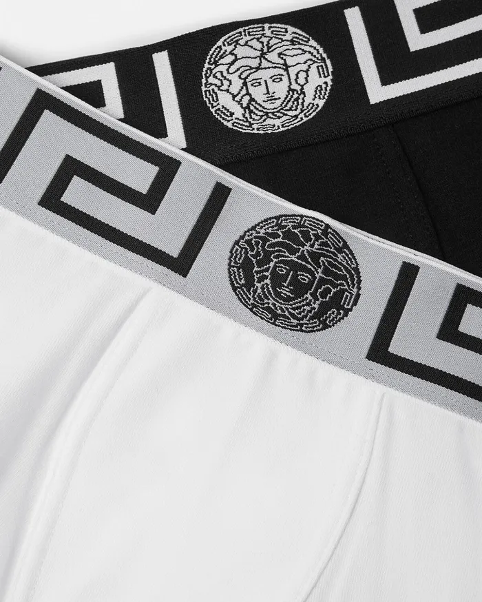 Versace Greca Border Kids Trunks 2Pack Multicolor Children Clothing
