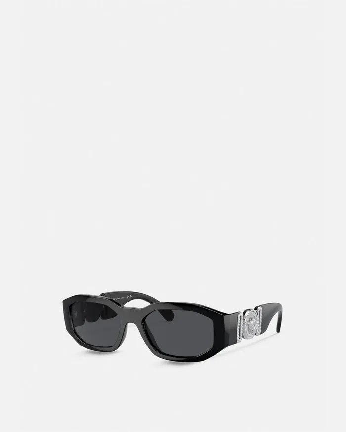 Versace Medusa Biggie Sunglasses Black Women Sunglasses