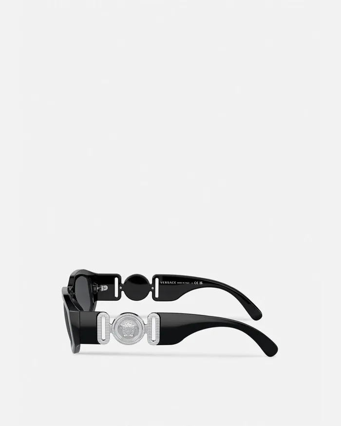 Versace Medusa Biggie Sunglasses Black Women Sunglasses