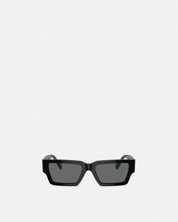 Versace Medusa Deco Sunglasses Black WomenMen Sunglasses