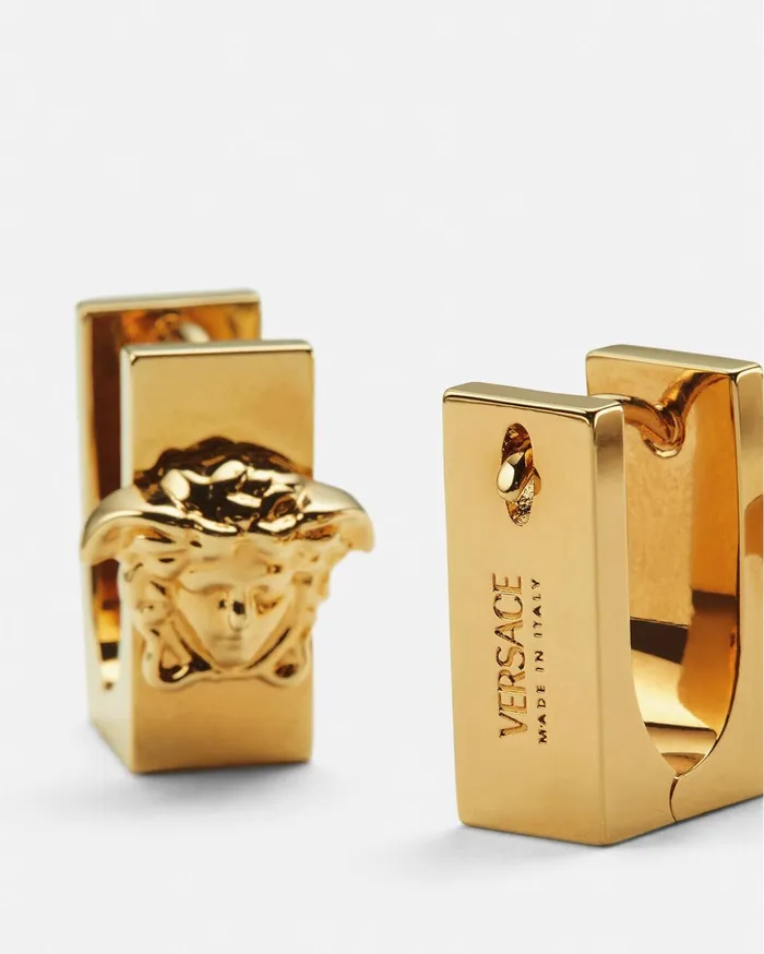 Versace Medusa Earrings Gold WomenMen Earrings