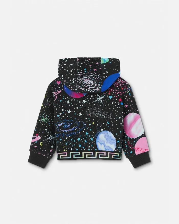 Versace Medusa Galaxy Baby Hoodie Print Children Clothing
