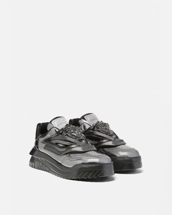 Versace Odissea Sneakers Gray Men Sneakers