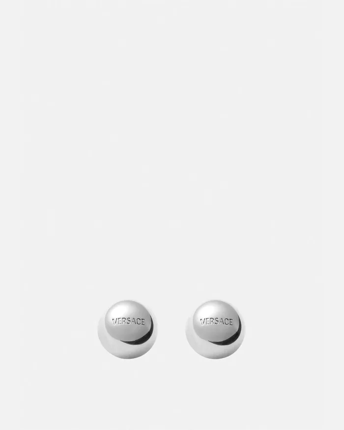 Versace Sphere Versace Tiles Earrings Silver Women Earrings