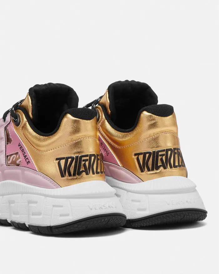 Versace Trigreca Trainers Pink Women Sneakers