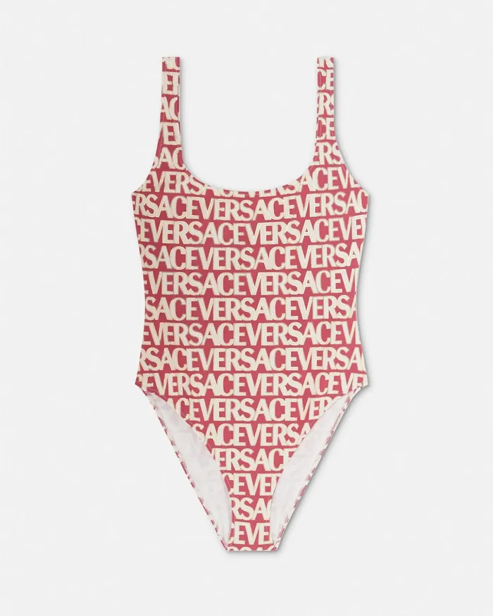 Versace Versace Allover OnePiece Swimsuit Print Women Swimwear