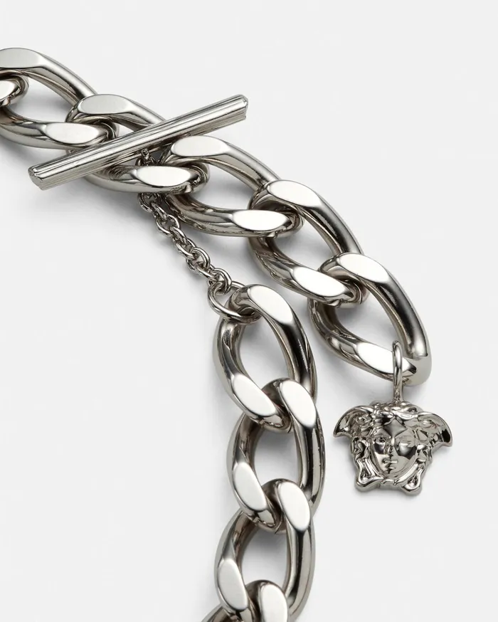 Versace Versace Tiles Necklace Silver Women Necklaces