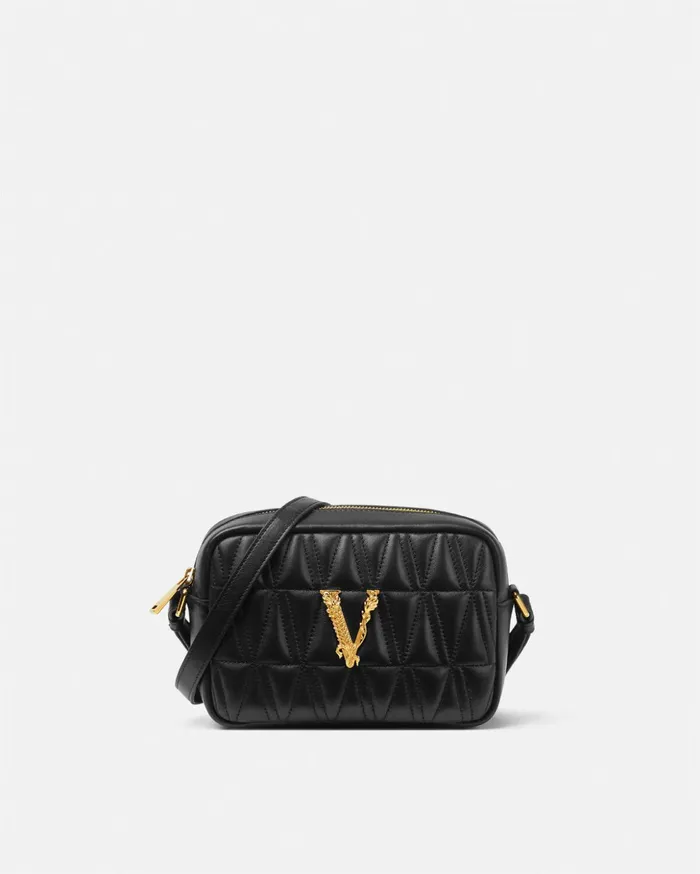 Versace Virtus Crossbody Bag Black Women Virtus