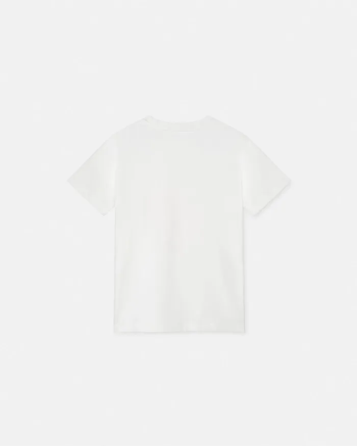 Versace Year Of The Dragon Kids TShirt Light Pink Children Clothing