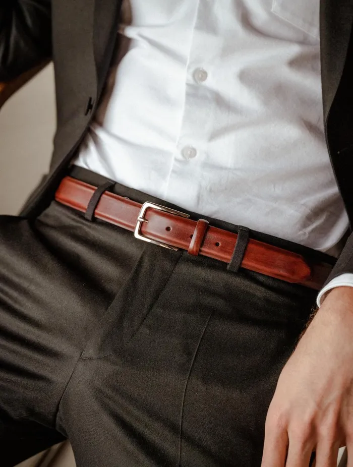 Wagram Mahogany Men Bobbies Belts