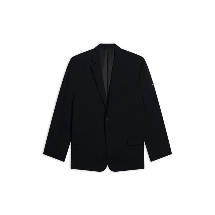 Washed Jacket In Black Men Balenciaga Coats and Jackets