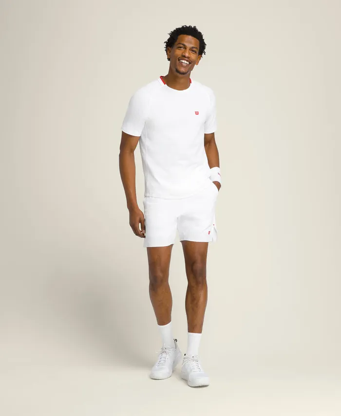 Wilson Serve Out Tee 8211 Bright White Men Tees