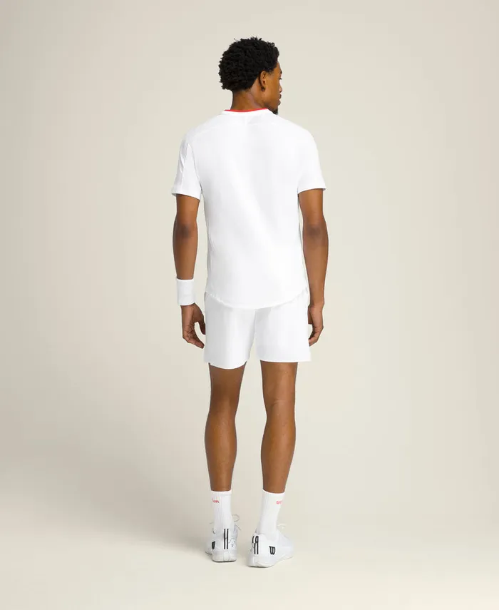 Wilson Serve Out Tee 8211 Bright White Men Tees