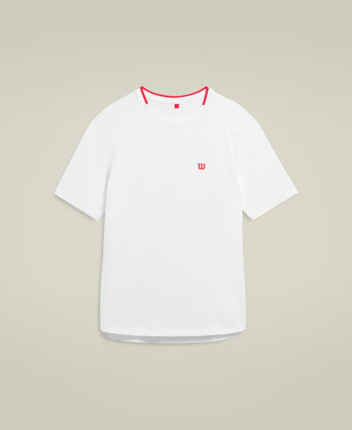 Wilson Serve Out Tee 8211 Bright White Men Tees