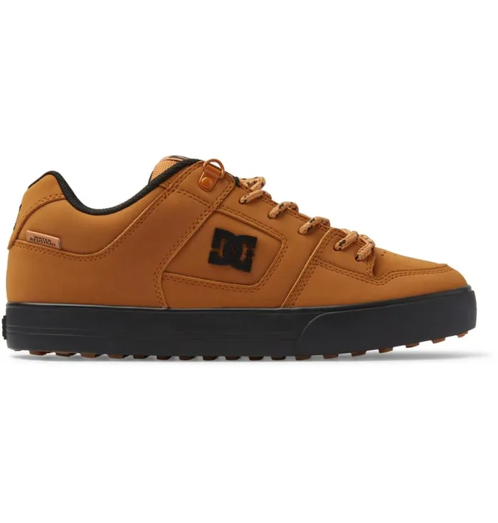 Winter Boots Men DC Shoes Pure Winterized Skate Shoes Wheat