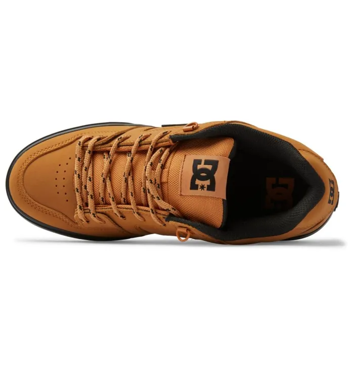 Winter Boots Men DC Shoes Pure Winterized Skate Shoes Wheat