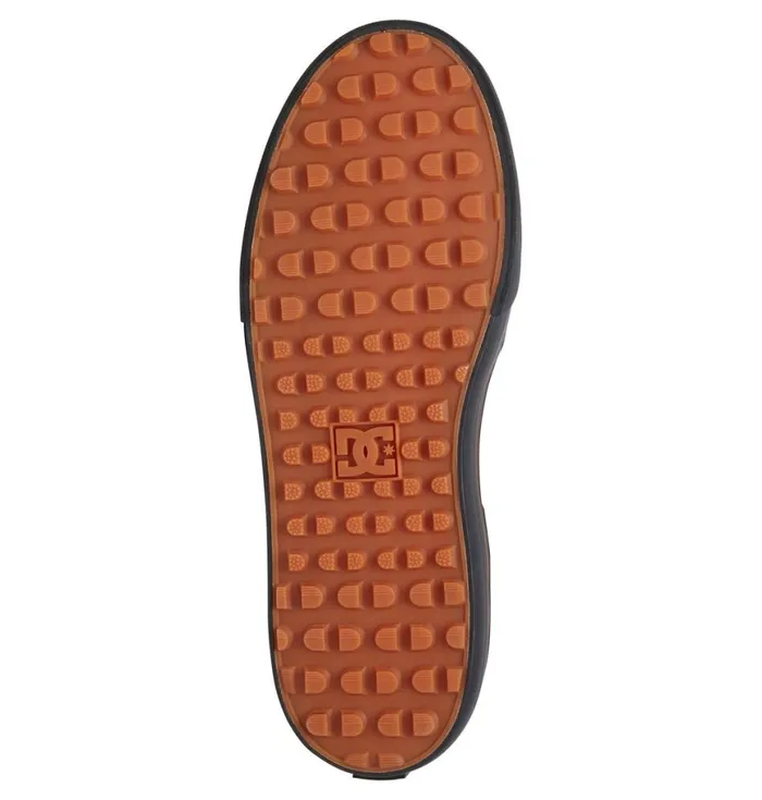 Winter Boots Men DC Shoes Pure Winterized Skate Shoes Wheat