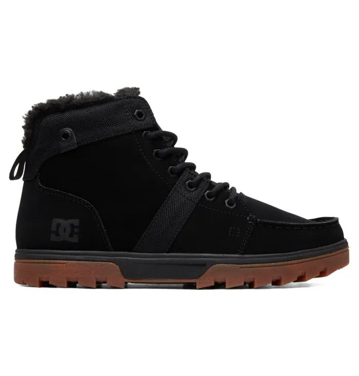 Winter Boots Men DC Shoes Woodland Boots Winter Boots Blackgum