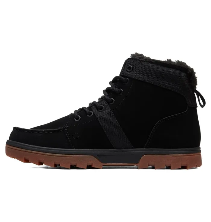 Winter Boots Men DC Shoes Woodland Boots Winter Boots Blackgum