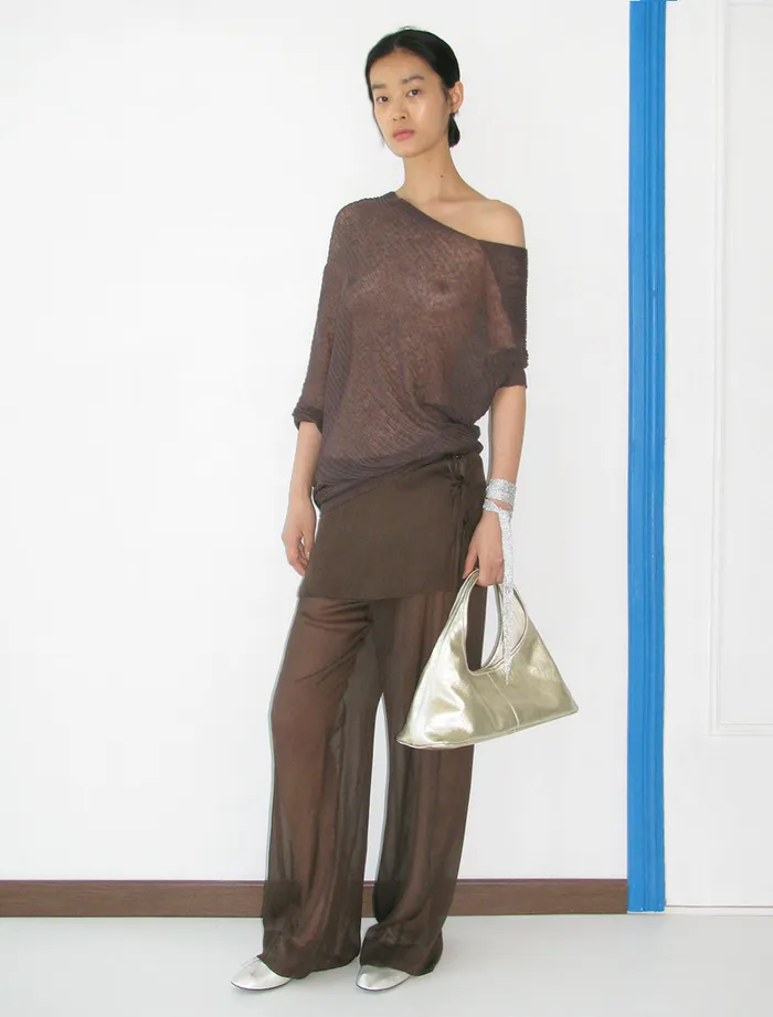 Women Asuan Brown Paloma Wool Tops