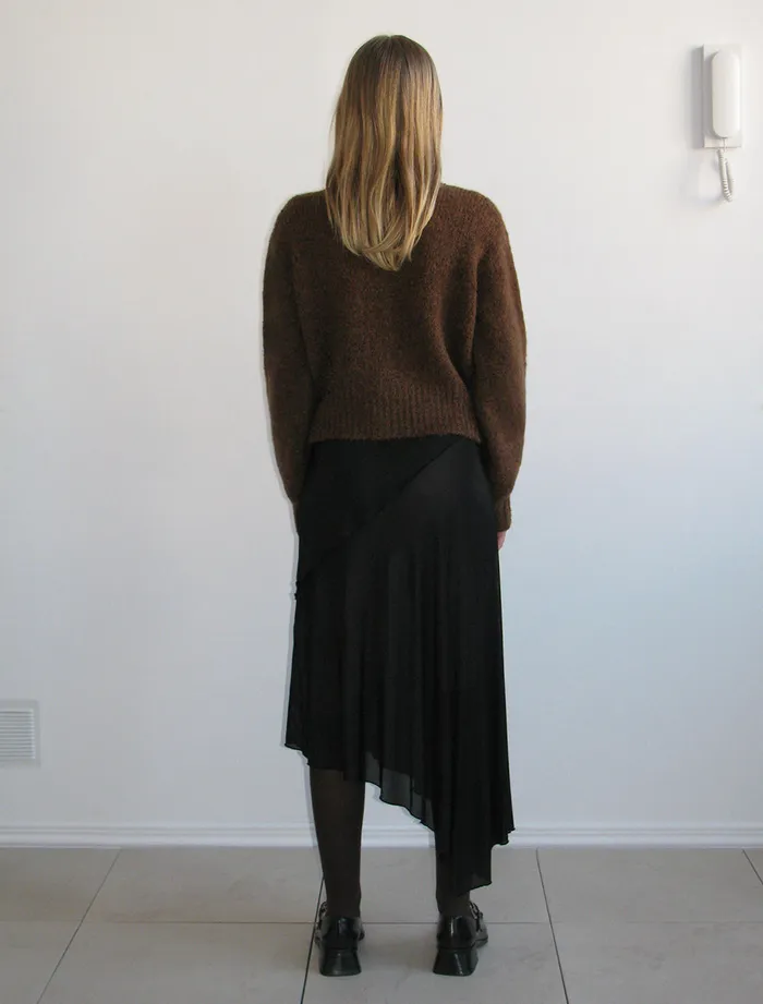 Women Ben Perdut Brown Paloma Wool Knits