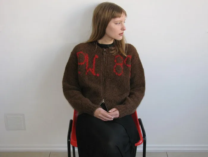 Women Ben Perdut Brown Paloma Wool Knits