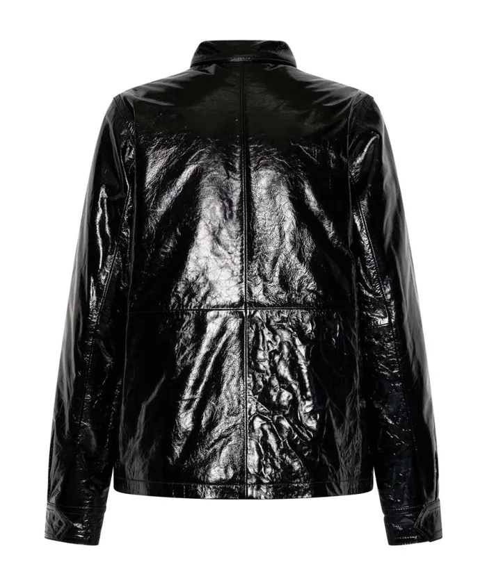 Women BLACK OUT PATENT LEATHER JACKET One Teaspoon Jackets