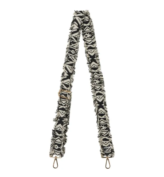 Women Bold Shoulder Strap 8211 Black Print Promod Bags