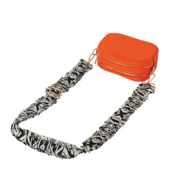 Women Bold Shoulder Strap 8211 Black Print Promod Bags