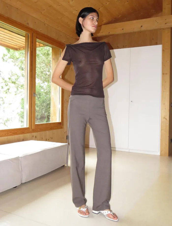 Women Brusi Brown Paloma Wool Tops