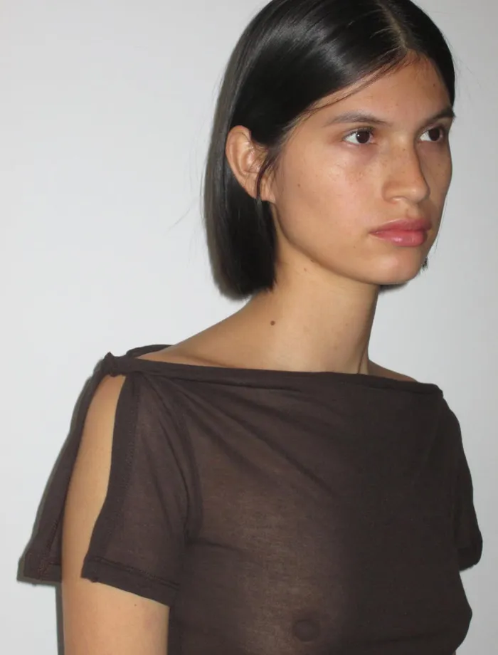 Women Brusi Brown Paloma Wool Tops