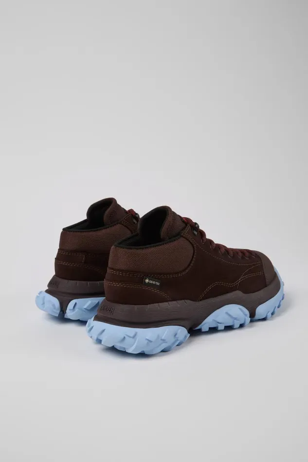 Women Camper Ankle Boots Karst Trek GORETEX Brown Ankle Boots