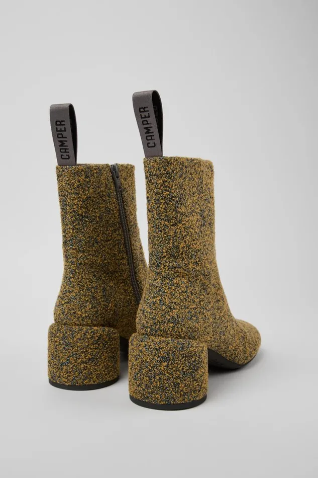 Women Camper Ankle Boots Niki Multicolored Textile Boots Women Camper Ankle Boots Niki Multicolored Textile Boots