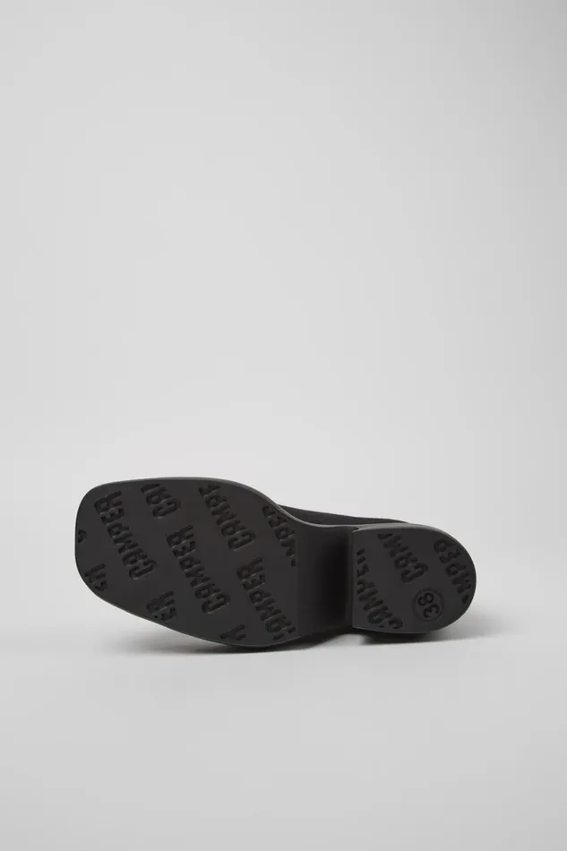 Women Camper Formal Shoes Billie TENCEL Black Textile Boots