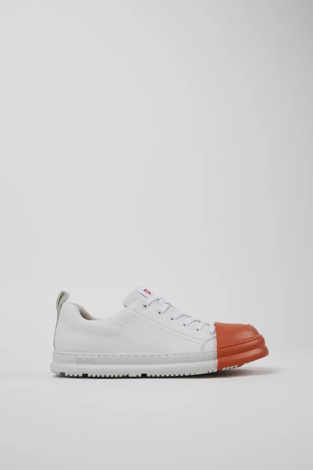 Women Camper Sneakers Junction Runner White Leather Sneakers