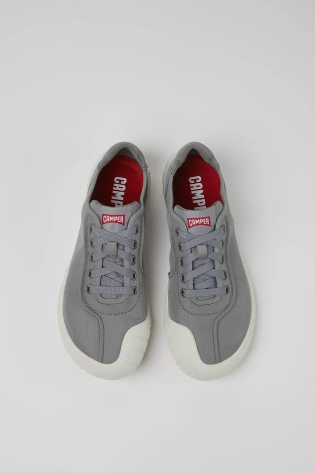 Women Camper Sneakers Path Gray Textile Sneakers