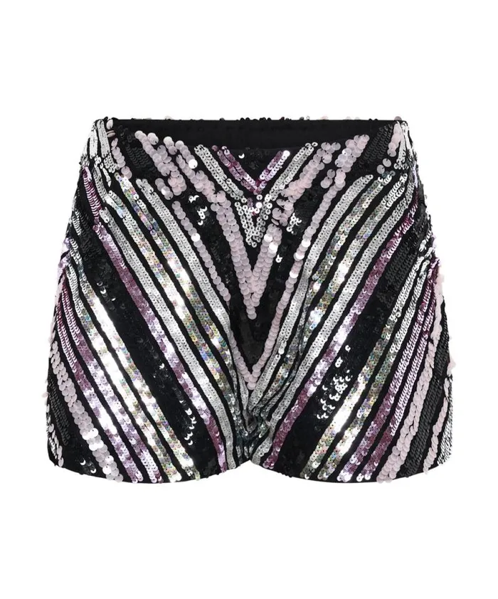 Women CHEVRON HAND SEQUIN PARTY SHORTS One Teaspoon Bottoms Women CHEVRON HAND SEQUIN PARTY SHORTS One Teaspoon Bottoms