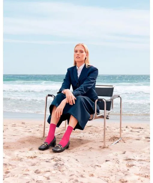 Women ClimaWool Women Socks Navy Mel FALKE Socks