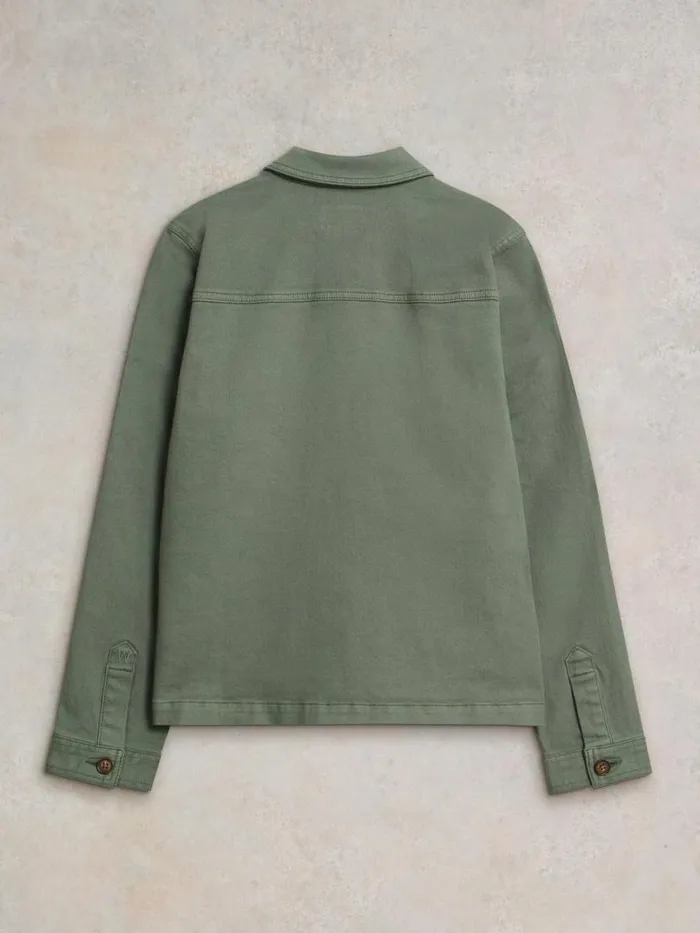 Women Coats and Jackets White Stuff Carrie Denim Jacket Mid Green