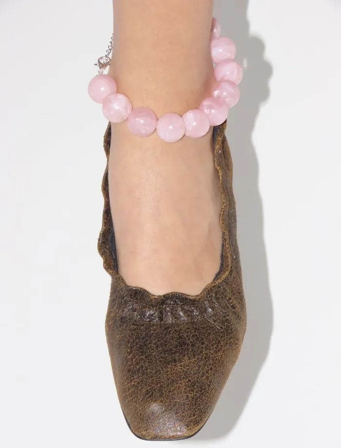 Women Corbetti Ankle Bracelet Light Pink Paloma Wool Jewelry