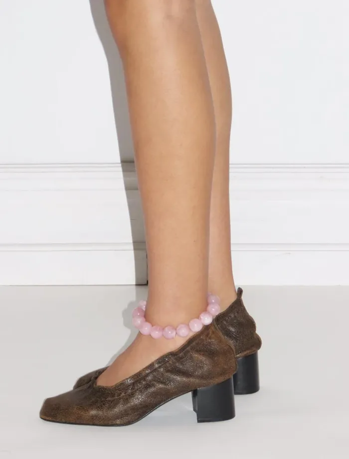 Women Corbetti Ankle Bracelet Light Pink Paloma Wool Jewelry
