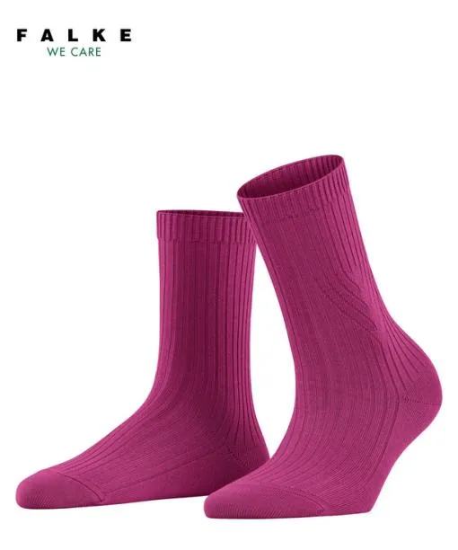 Women Cross Knit Women Socks Pink Orchid FALKE Socks